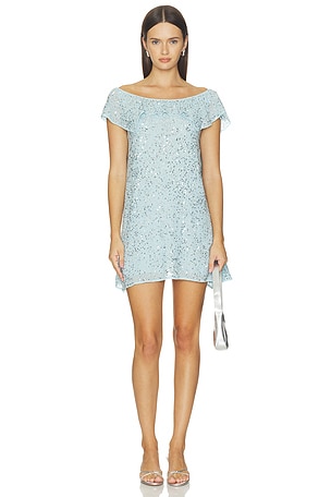 X Devon Lee Carlson Daydream Chiffon Mini Dress Frankies Bikinis