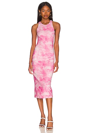 floral yellow dress Chloe Maxi in Malena Linen Dress - Color:sky blue Hand Wash Cold house of cb dresses