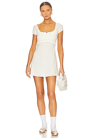 Frankies Bikinis x Sydney Sweeney Rue Dress in Vanilla | REVOLVE