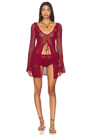 Collette Crochet Tunic Frankies Bikinis