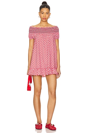 Ruby Poplin Mini Dress Frankies Bikinis