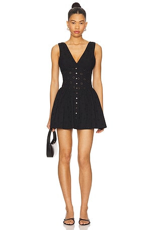 Marley Eyelet Mini Dress Frankies Bikinis