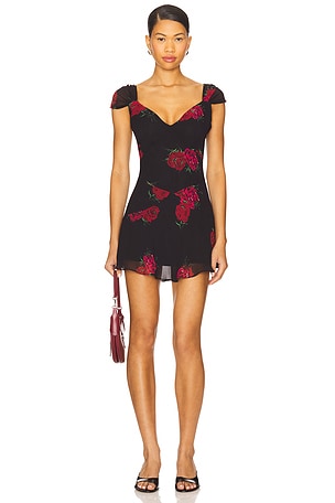 Lunarose Chiffon Mini Dress Frankies Bikinis