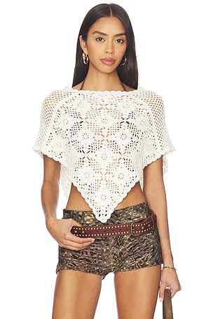 Sophie Crochet Poncho Frankies Bikinis