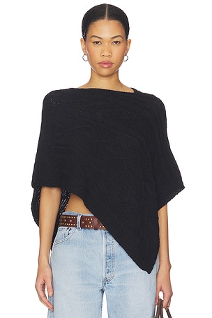 Mountain Cable Knit Poncho Frankies Bikinis