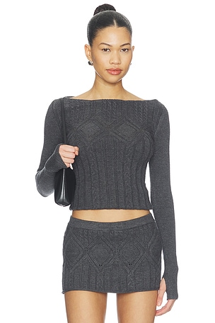 Cyprus Cloud Knit Sweater Frankies Bikinis