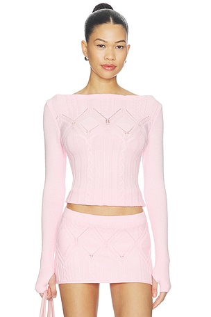 Cyprus Cloud Knit Sweater Frankies Bikinis