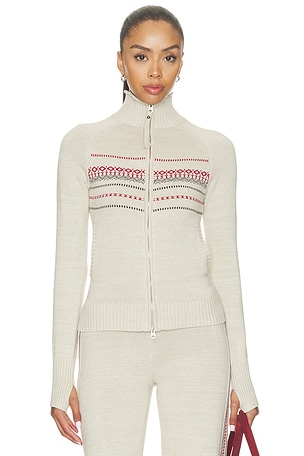 Kingston Cotton Knit Zip Up Sweater Frankies Bikinis