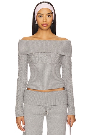 Jazz Cable Knit Sweater Frankies Bikinis