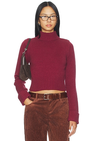 Laurel Cloud Knit Turtleneck Sweater Frankies Bikinis