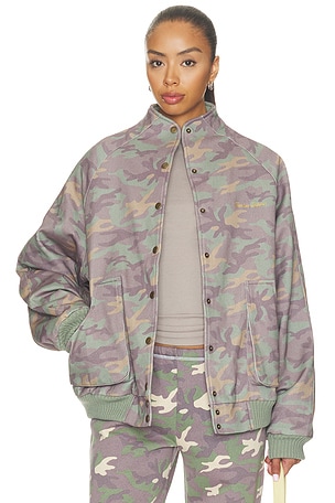 Parker Cotton Twill Bomber Jacket Frankies Bikinis