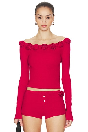 Rose Long Sleeve Shirt Frankies Bikinis