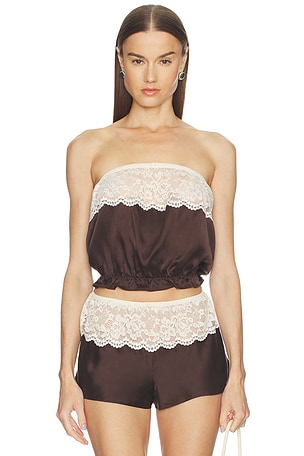 Rosie Silk Sleeveless Blouse Frankies Bikinis