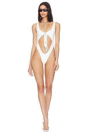x Pamela Anderson Carbon One PieceFrankies Bikinis$184