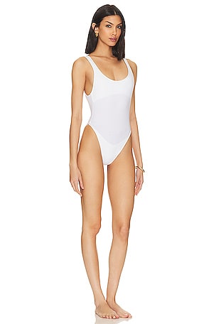 Frankies Bikinis X Pamela Anderson Pamela One Piece in White