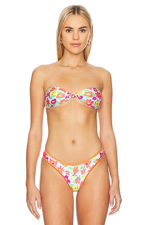 Crescent Satin TopFrankies Bikinis$90