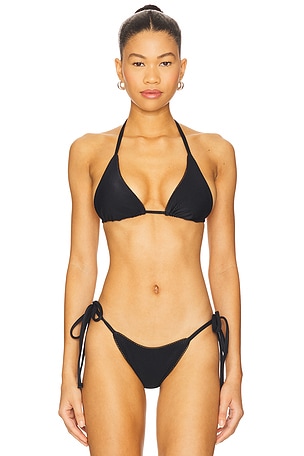Paradise Ribbed Bikini Top Frankies Bikinis