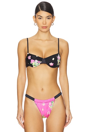 Morning Satin Underwire Bikini Top Frankies Bikinis