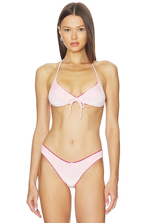 Amore Velvet Bikini Top Frankies Bikinis