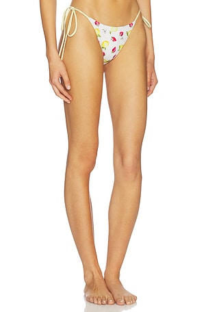 Frankies Bikinis Mackenzie Bottom in White
