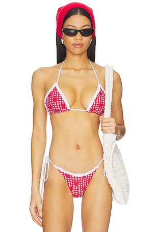 Nick Ruffle Top Frankies Bikinis