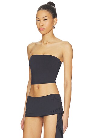 Frankies Bikinis X Jennie Peace Top in Black