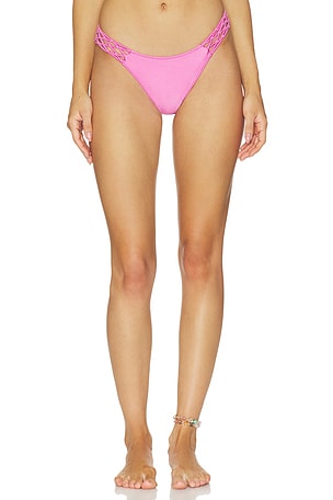 BRAGUITA DE BIKINI CLÁSICA DE SATÉN DOVE Frankies Bikinis
