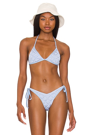 Ivy Puff Bikini Top Frankies Bikinis