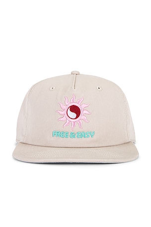 Blissed Out 5 Panel Strapback Hat Free & Easy