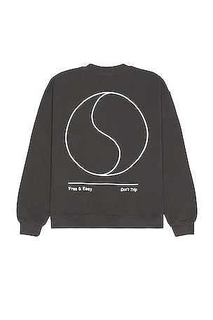 Yin Yang Heavy Fleece Sweatshirt Free & Easy