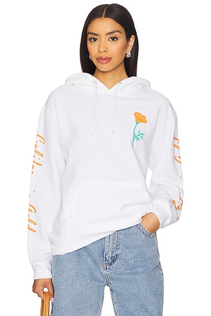 Free & Easy Poppy OG Hoodie in White