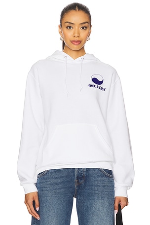 Free & Easy Lifesaver OG Hoodie in White