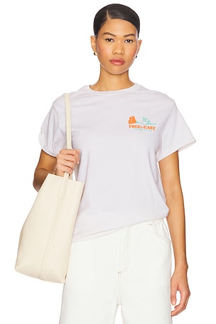 Free & Easy Superbloom Tee in White