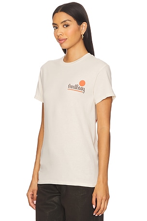 Free & Easy High Summer Tee in Cream