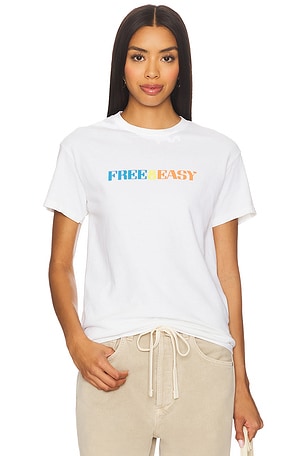 Free & Easy Cities Tee in White