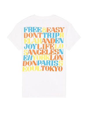 Cities Tee Free & Easy