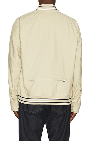 Fred Perry Umpire Bomber Jacket in Cream