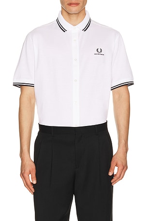 FRouge Perry POLO en Blanc