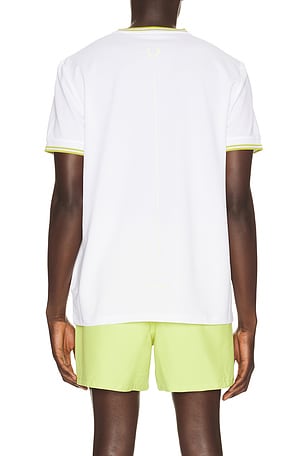 Fred Perry Tennis T-Shirt in White