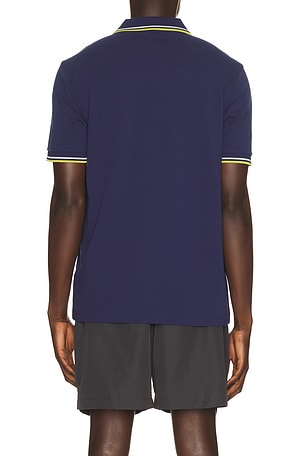 Fred Perry Twin Tipped Polo in Blue