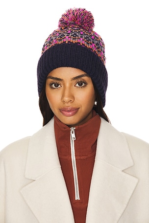 First Frost Fairisle Pom Beanie Free People