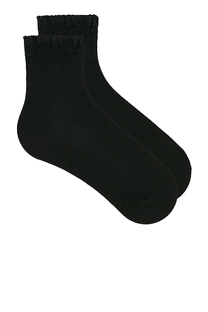 Beloved Waffle Knit Ankle Socks Free People