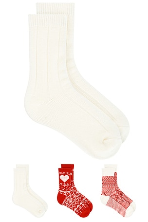 Nordic Knit Sock Pack Free People