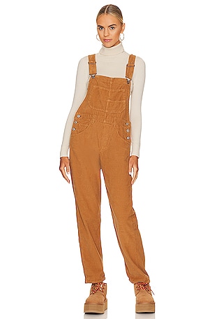 Free People Overalls retailer Soft Corduroy Ivory