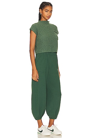 Free People Freya Sweater Set in Green