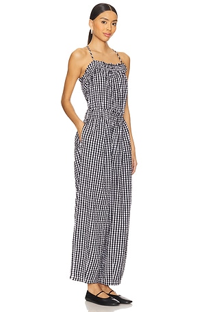 Free People Retro Heatwave Gingham One Piece in Black