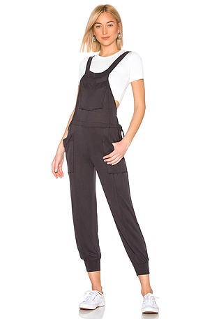 Free People X FP Movement Jump Start Jumpsuit in Black REVOLVE