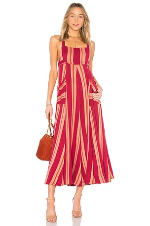 free people red combo dress Free People Women's Red Combo Mini Dress NWT Size 0 Low Cut V-Neck Floral Print
