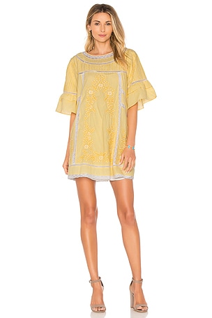 Free People Sunny Day Dress in Yellow | REVOLVE