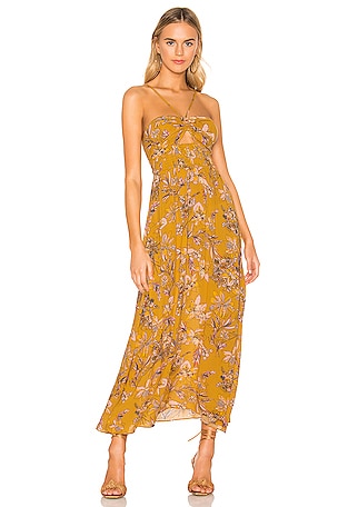 Free People One Step Ahead Maxi Dress in Gold | REVOLVE Free People One Step Ahead Maxi Dress in Gold | REVOLVE